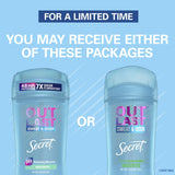Secret Outlast Clear Gel Antiperspirant Deodorant for Women, Unscented 2.6 oz - Kenya