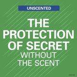 Secret Outlast Clear Gel Antiperspirant Deodorant for Women, Unscented 2.6 oz - Kenya