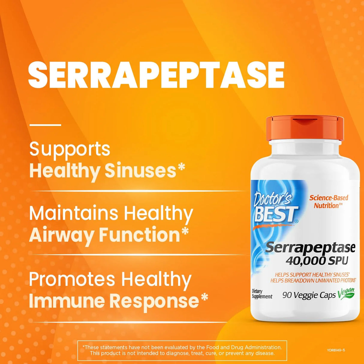 Serrapeptase40,000 SPU, 90 Count - Kenya