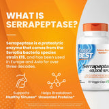 Serrapeptase40,000 SPU, 90 Count - Kenya