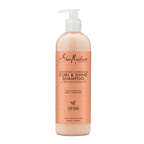 SheaMoisture Coconut and Hibiscus Curl and Shine Shampoo - Kenya