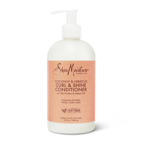 SheaMoisture Coconut Hibiscus Conditioner Curl Shine Silicone - Kenya