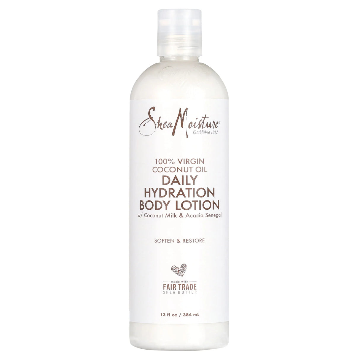 SheaMoisture Daily Hydration Body Lotion 100% Virgin Coconut Oil - Kenya