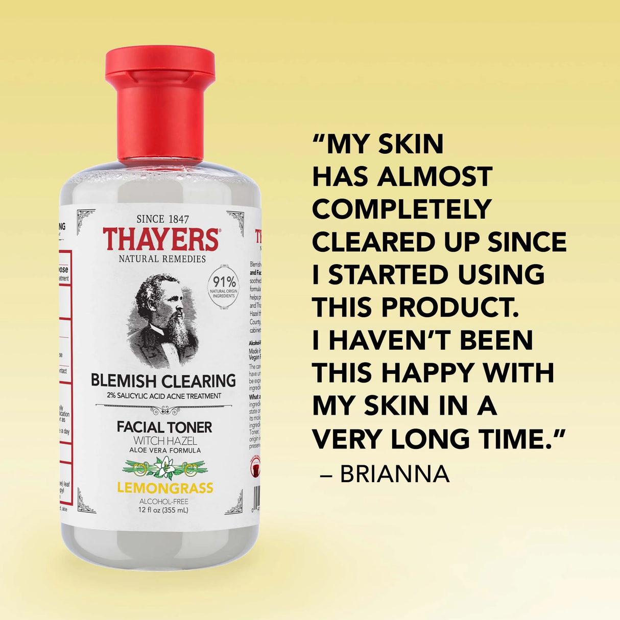 Thayers Blemish Clearing Lemongrass Face Toner with Salicylic Acid - Kenya