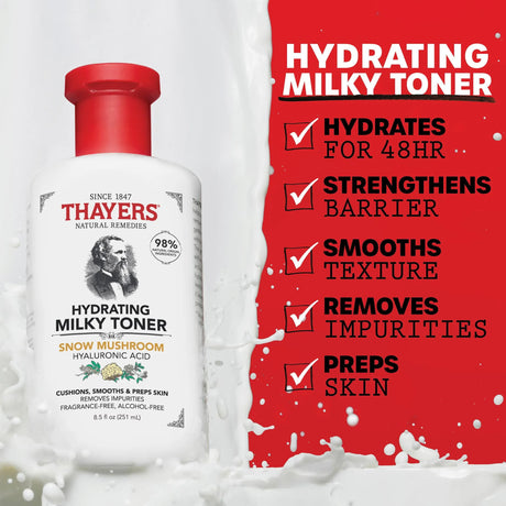 Thayers Milky Hydrating Face Toner with Snow Mushroom and Hyaluronic Acid - Kenya