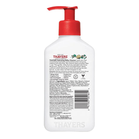 Thayers Snow Mushroom Hydrating Milky Facial Cleanser, 8 fl oz - Kenya