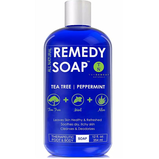 Truremedy Naturals Remedy Tea Tree Oil Body Wash - Body Wash That Helps Body Odor, Ringworm, & Skin Irritations - Kenya