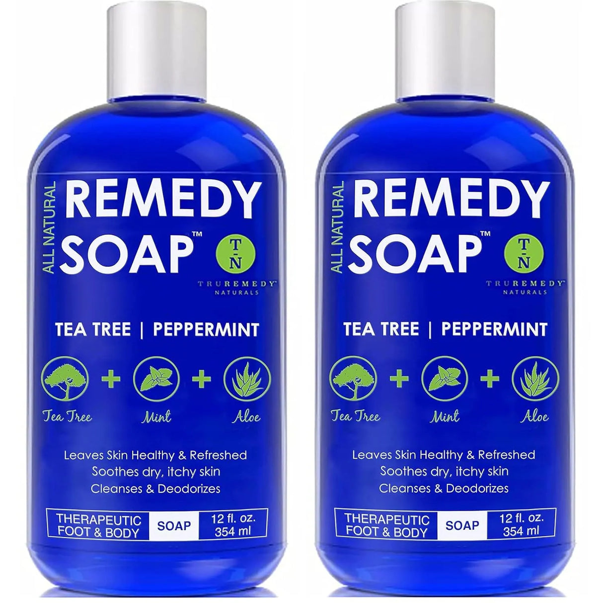 Truremedy Naturals Remedy Tea Tree Oil Body Wash - Body Wash That Helps Body Odor, Ringworm, & Skin Irritations - Kenya